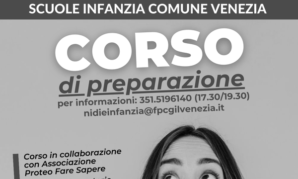 Corso per Concorso Comune di Venezia - Docenti Scuole dell'Infanzia