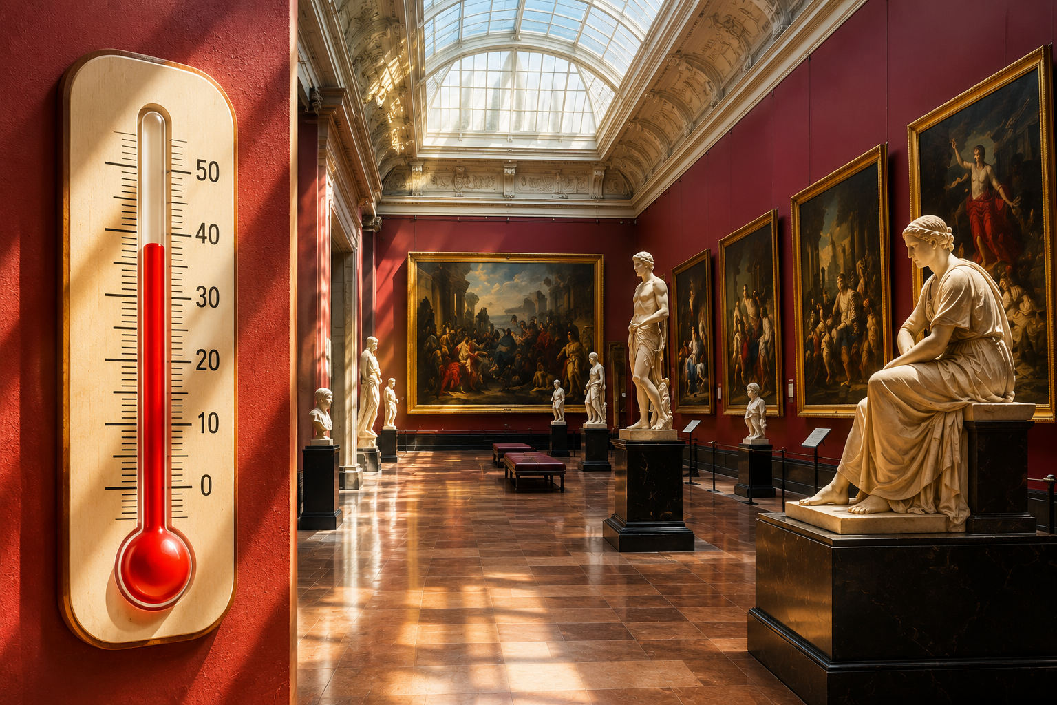 Musei di Venezia: temperature insostenibili per lavoratori e visitatori.