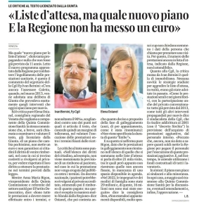 Articolo Liste attesa