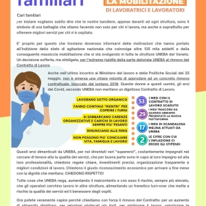 LETTERA AI FAMILIARI